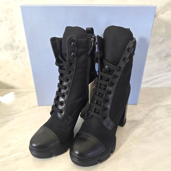 Prada Black Donna Boots - Picture 1 of 9